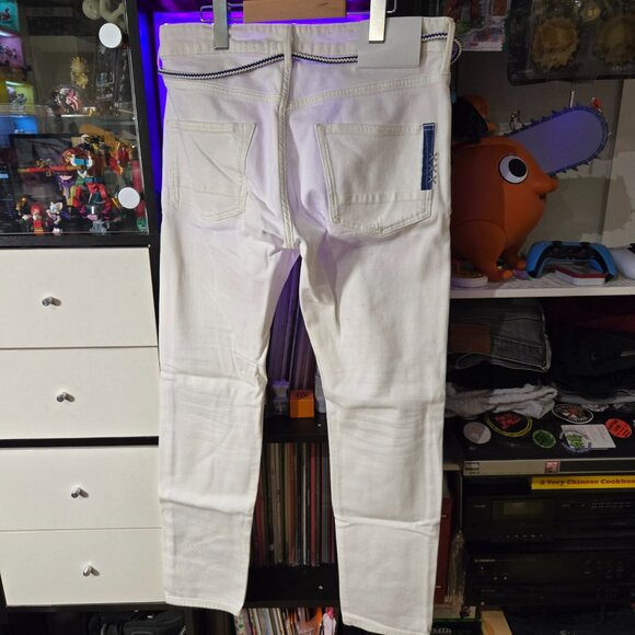 *RARE* SCOTCH & SODA TYE BOATMEN TAPERED JEANS US 30/32 - Picture 2 of 8